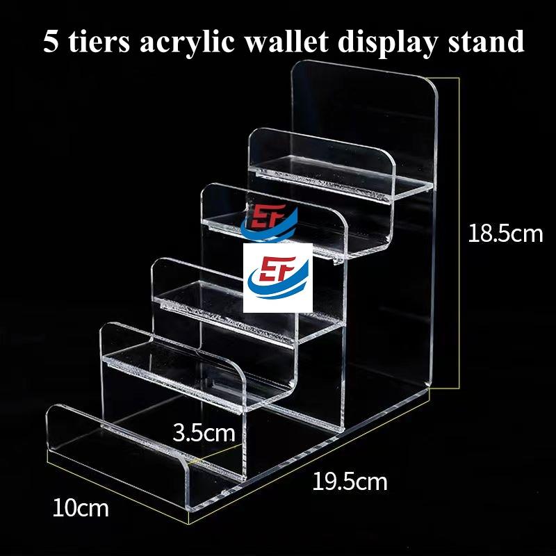 5 Layer Acrylic Purse Display Stand