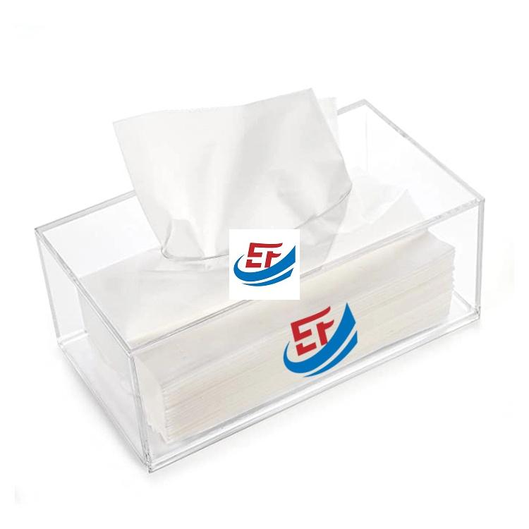 Transparent Acrylic Tissue Paper Holder