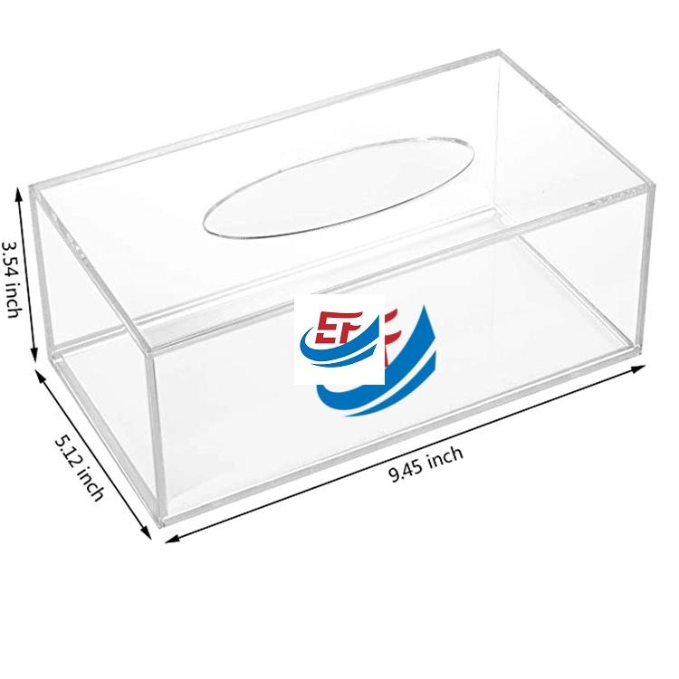 Transparent Acrylic Tissue Paper Holder