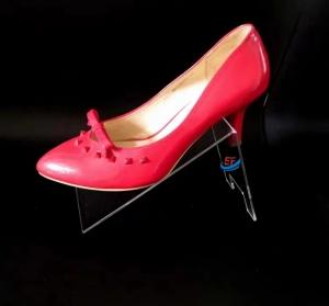 Acrylic High Heel Shoe Display Holder