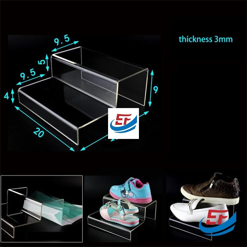 Clear Acrylic Shoe Display Riser