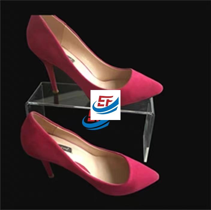 U Shape Transparent Acrylic Shoe Display Stand