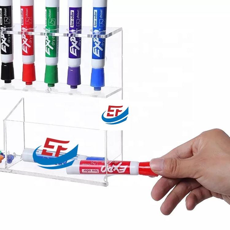 Wall Mounted Acrylic Eraser Pen Holder