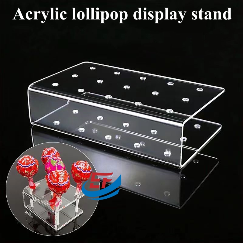 U Shape Acrylic Lollipop Display Stand