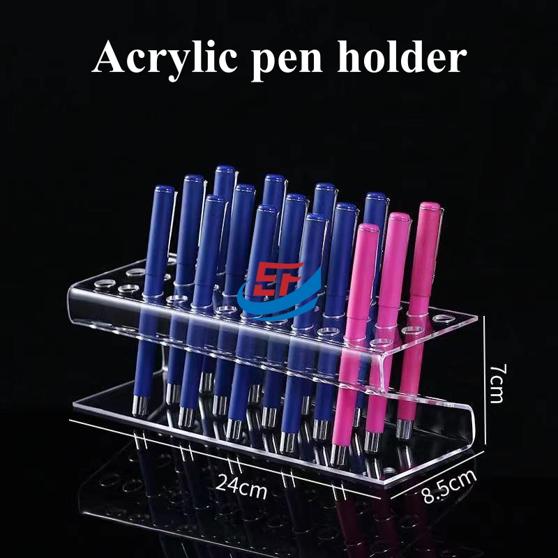 36 Slot Transparent Acrylic Brush Pen Display Holder