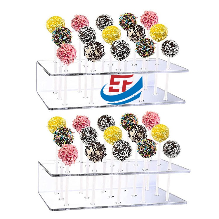 U Shape Acrylic Lollipop Display Stand