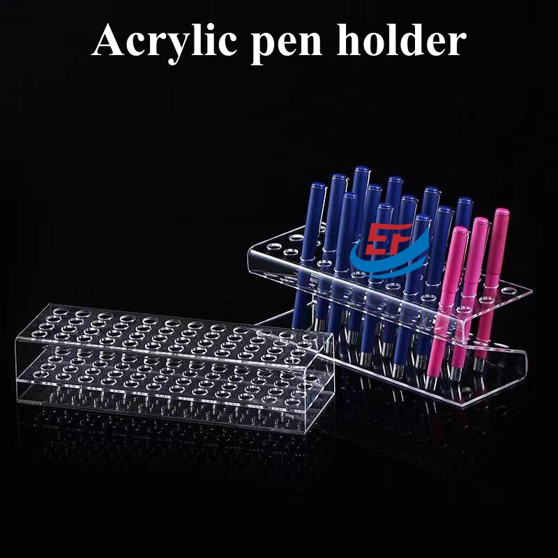 36 Slot Transparent Acrylic Brush Pen Display Holder