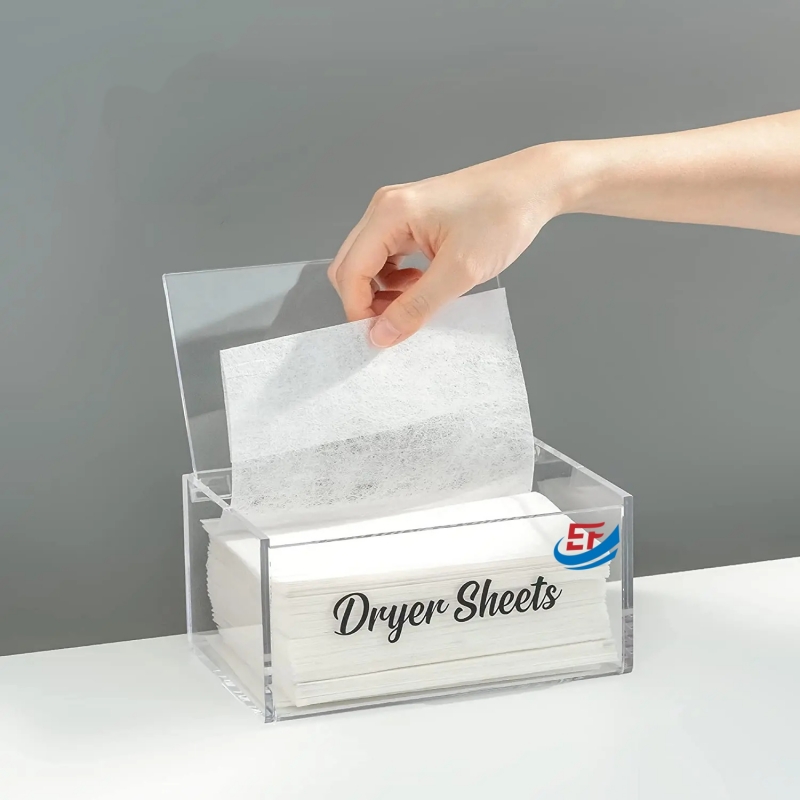 Transparent Acrylic Dryer Sheet Holder