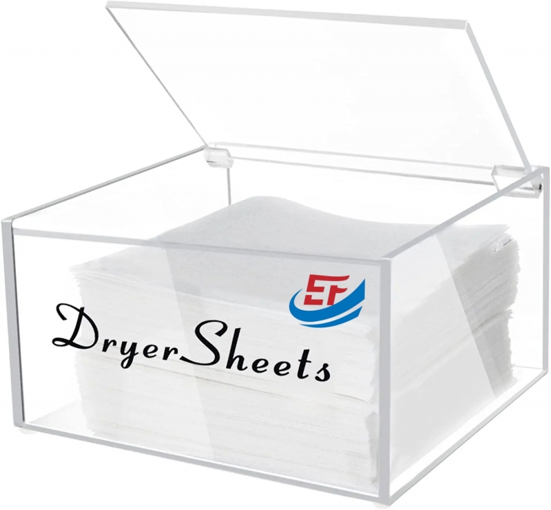 Transparent Acrylic Dryer Sheet Holder