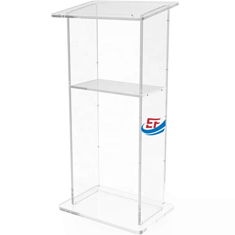 Transparent Acrylic Podium Stand