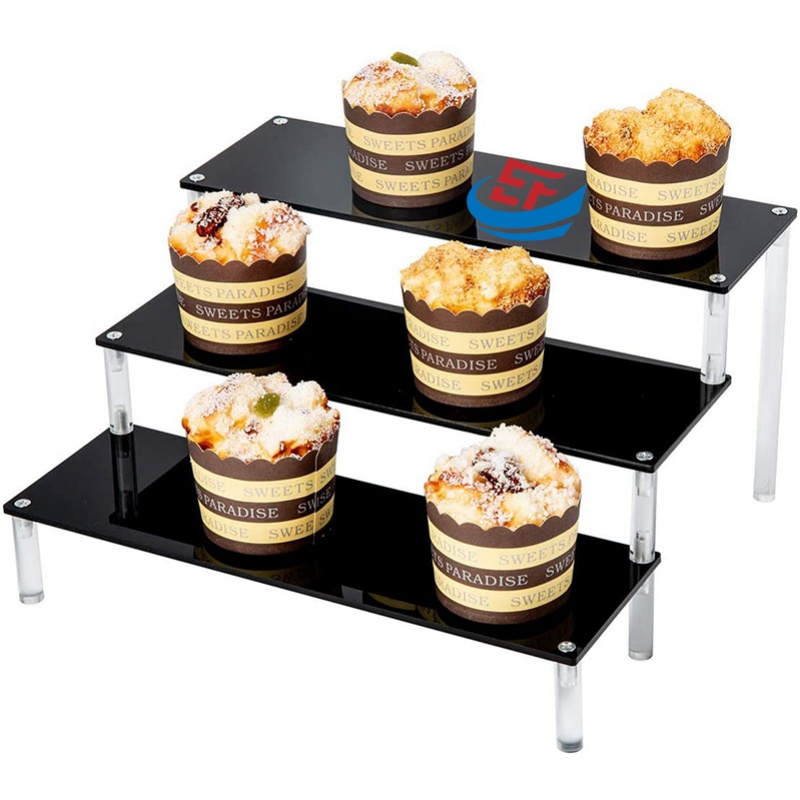 Three Tier Acrylic Dessert Display Stand 