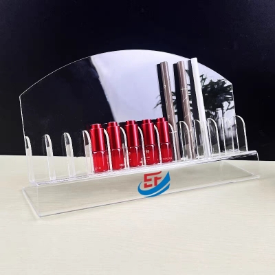 Clear Acrylic Lipstick Display Rack