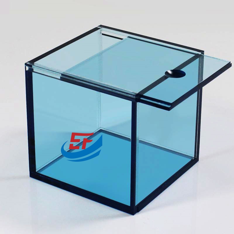 Rustproof Protection Translucent Acrylic Storage Box with Sliding Lid