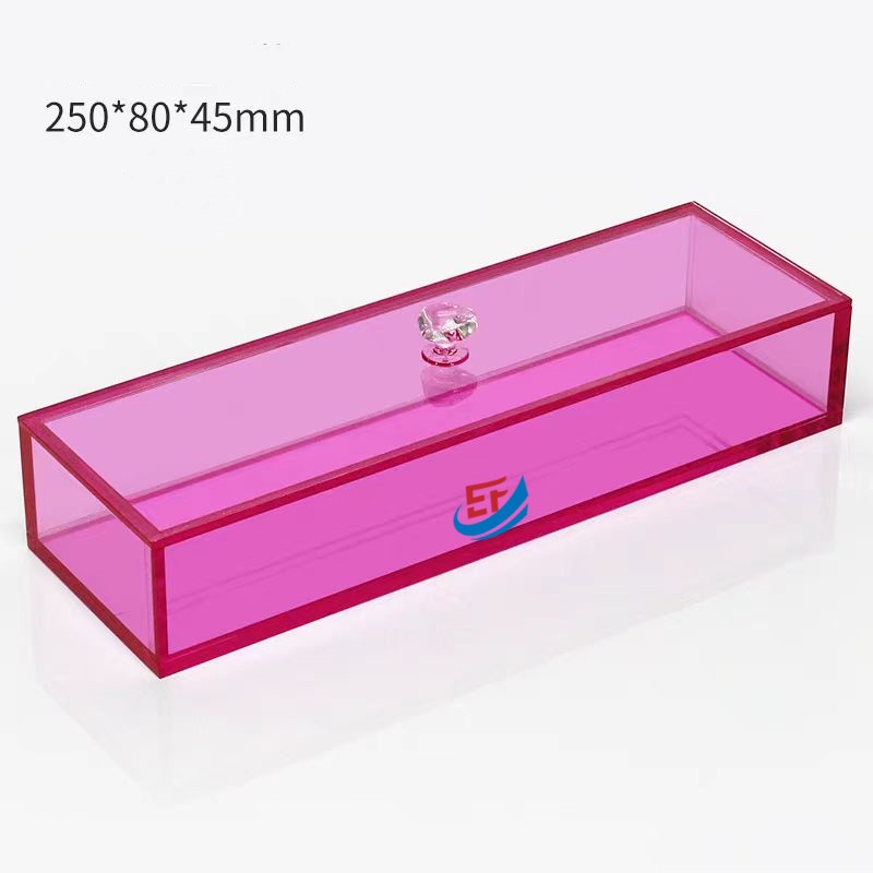 Rectangular Clear Acrylic Display Box