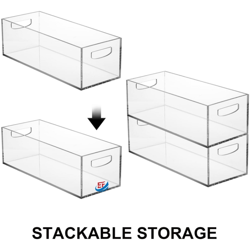 Transparent Stackable Acrylic CD Storage Box