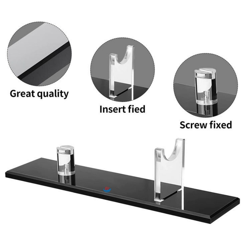 Countertop Acrylic Knife Holder Block