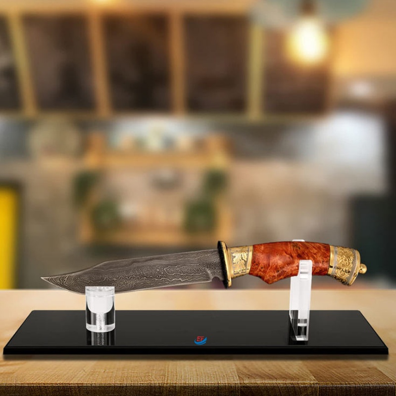 Countertop Acrylic Knife Holder Block