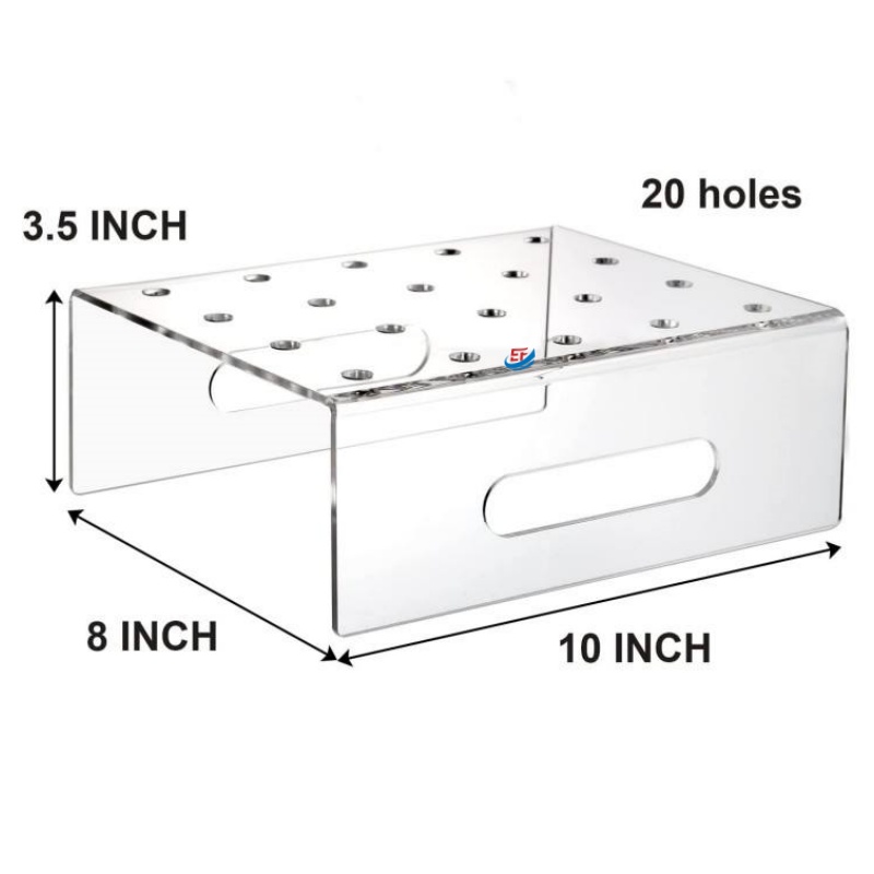 Transparent Acrylic Cake Pop Display Rack