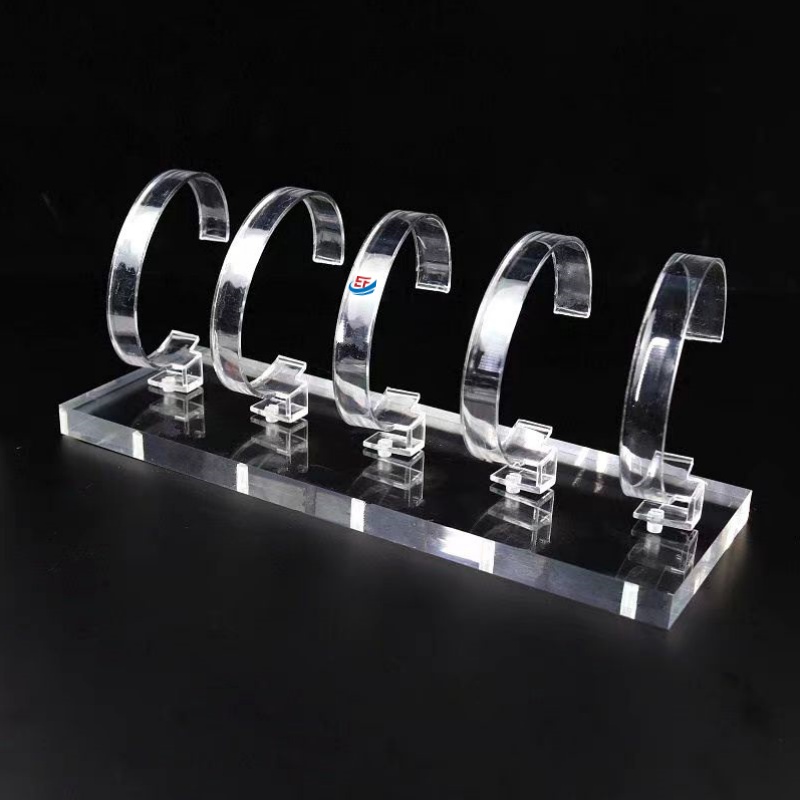 Clear Acrylic Watch Display Holder