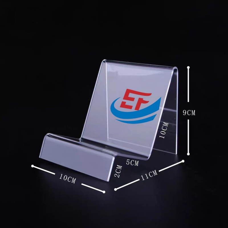 Countertop Acrylic Clutch Bag Display Stand