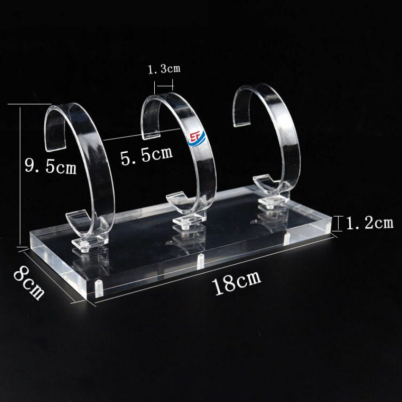 Countertop Clear Lucite Watch Display Stand