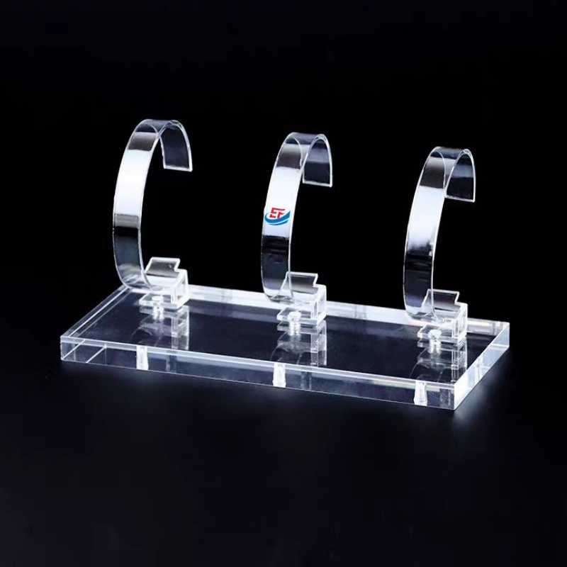 Countertop Clear Lucite Watch Display Stand