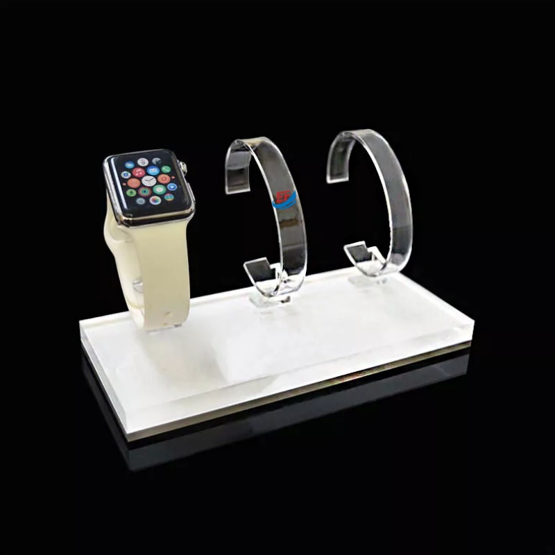 Countertop Clear Lucite Watch Display Stand