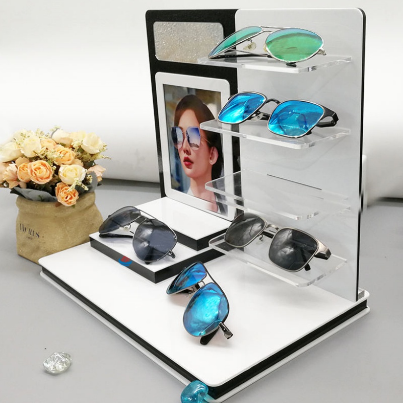 Tabletop Acrylic Sunglasses Display Stand