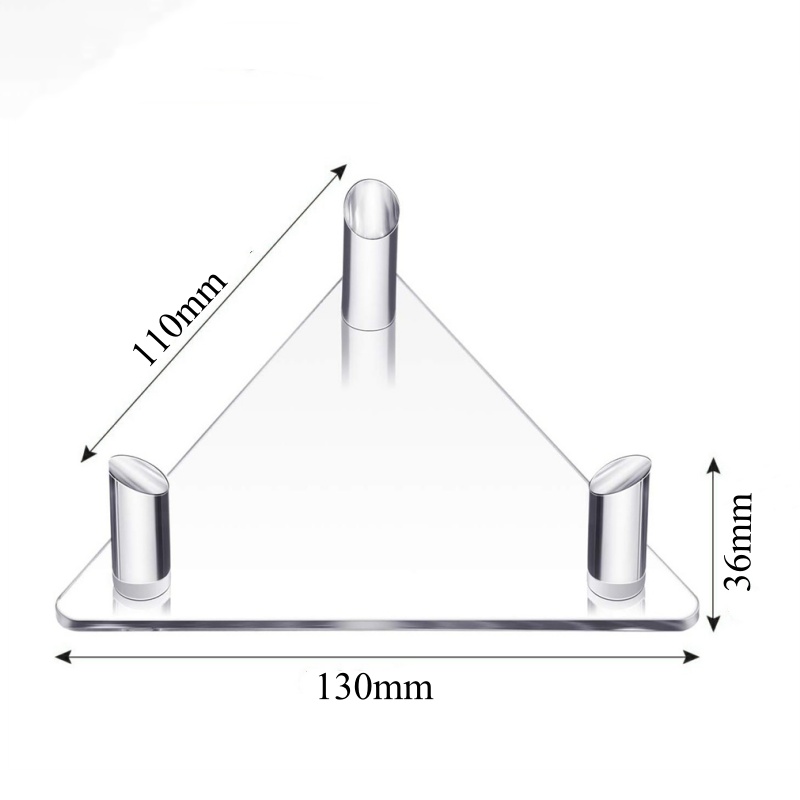 Clear Acrylic Volleyball Storage Rack