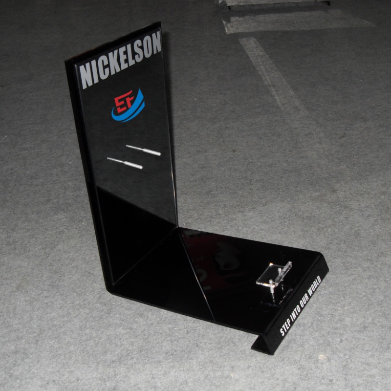 Modern Acrylic Footwear Display Stand