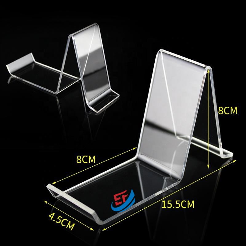 Desktop Transparent Acrylic Shoe Display Rack