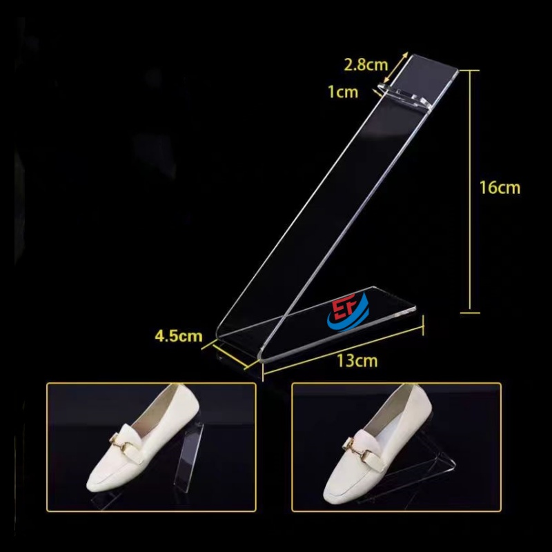 Transparent Acrylic Shoe Display Stand