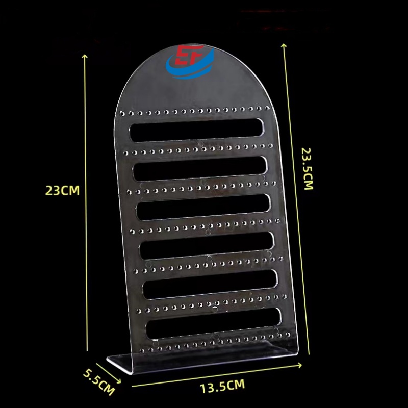 Desktop L Shape Acrylic Earring Organizer