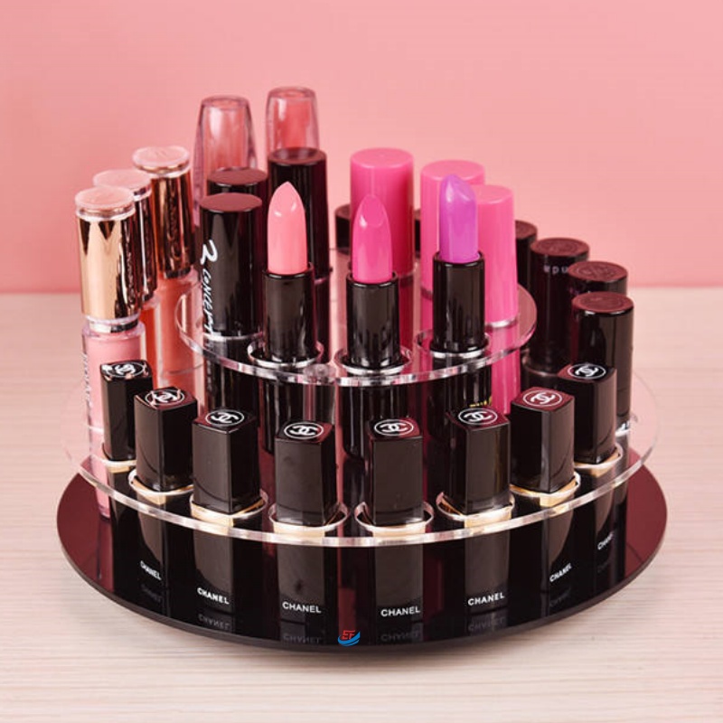 Modern Rotatable Acrylic Lipstick Holder