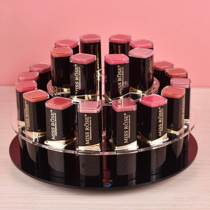 Modern Rotatable Acrylic Lipstick Holder