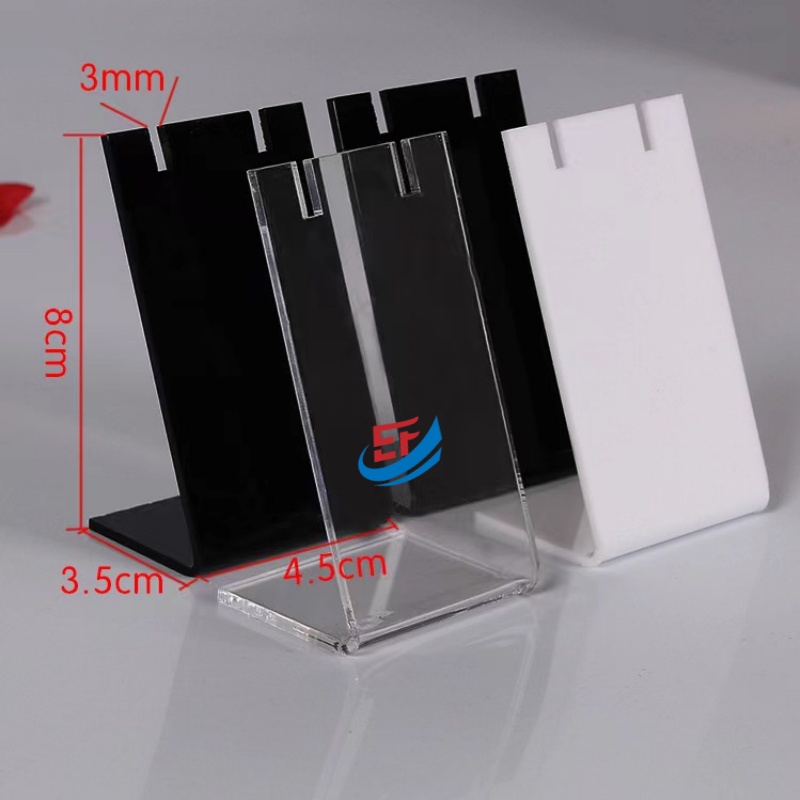 L Shape Acrylic Earring Display Stand