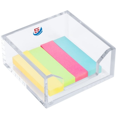 Transparent Lucite Notepaper Storage Box