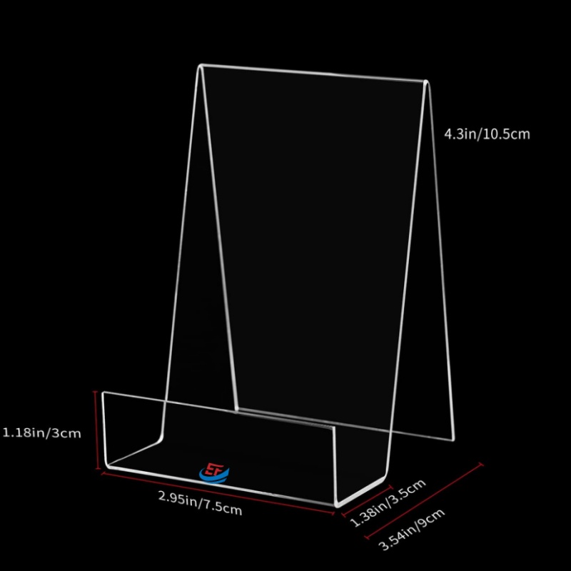 Transparent Acrylic Book Easel Stand