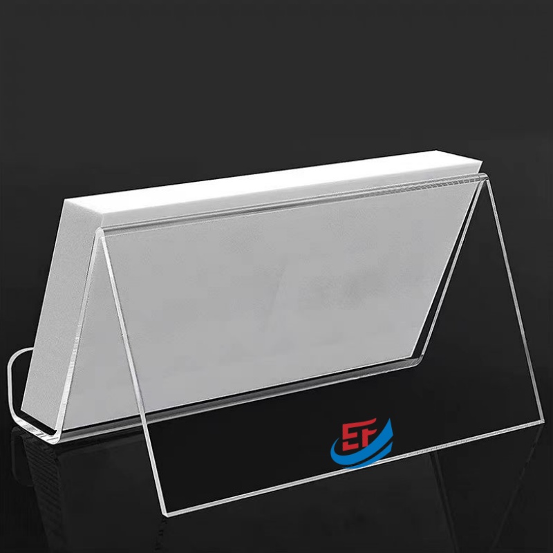 Desktop Clear Acrylic Business Card Stand