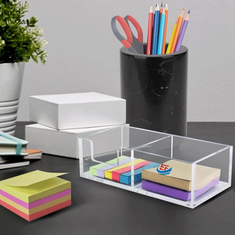 Acrylic Memo Pad Holder Stand