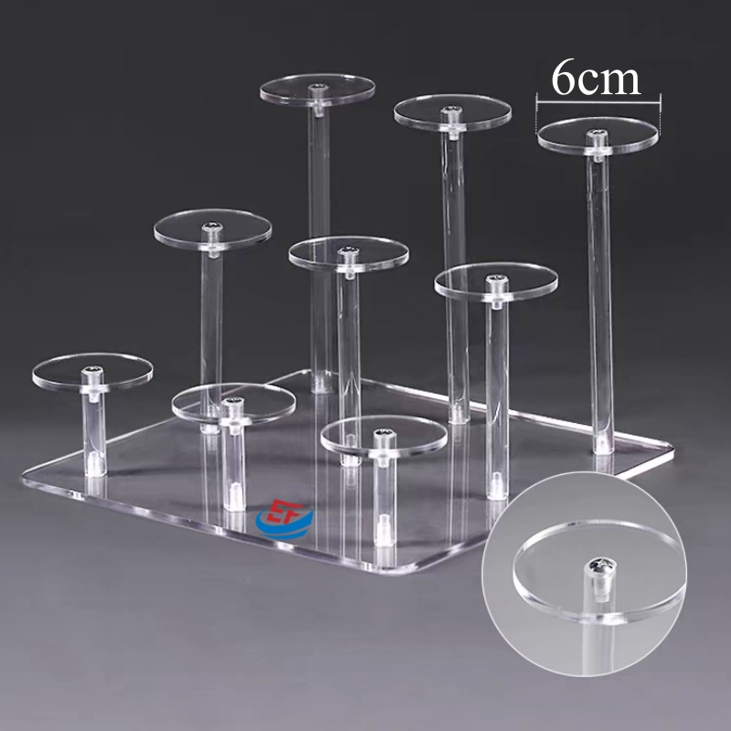 Desktop Clear Acrylic Organizer Stand