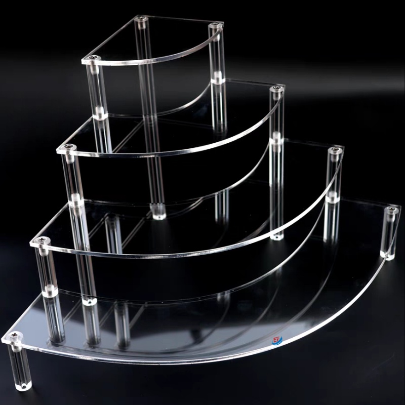 Multi-Tiered Transparent Acrylic Dessert Riser